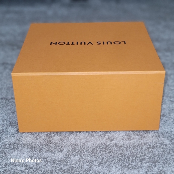 Louis Vuitton LV Collapsible Gift Handbag Box 10.25x9.75x5" & Receipt Envelope - Picture 3 of 15